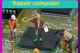 Replacing the chip, video chip and video matrix during laptop repair