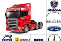 Запчасти для грузовиков Scania, Volvo, MAN, DAF, ZF магазин