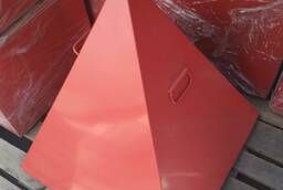 Защитная пирамида для пожарного гидранта (производство)