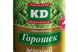 Canned green peas Kuban Delicatessen