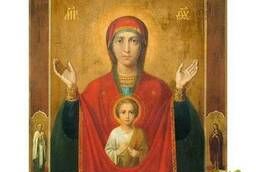 Абалакская икона 'Знамение' Божией Матери, 180x240 см