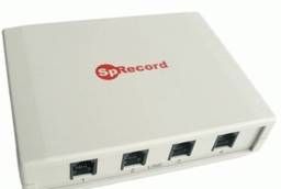 Adapter for Telephone Recording SpRecord A4