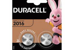 Батарейки Duracell Lithium, CR2016, литиевые, Комплект 2. ..
