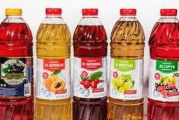 Soft drinks made from dried fruits, water, lemonade