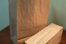 Paper bags with rectangular bottom