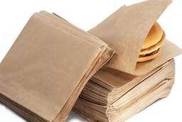 Бумажный уголок для бургера и сэндвича Крафт