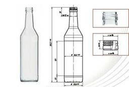 Бутылка водочная В-28-5-500-Водка-1