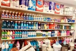 Household chemicals, dishes, kitchenware WHOLESALE