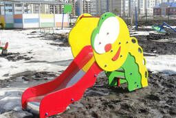 Детская горка Гусеница для детских площадок