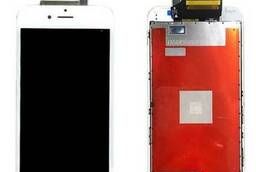Дисплей для iPhone 6 тачскрин белый с рамкой AAA (copy L