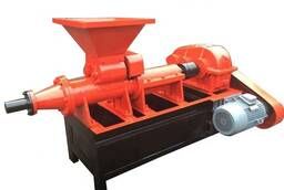 Extruder for briquetting coal dust MBJ-400