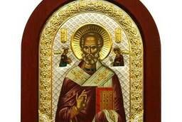 Икона Святой Николай Чудотворец Размер 16 х 13 см