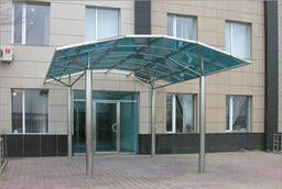 We will make awnings from ferrous metal