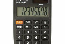 Калькулятор карманный Citizen SLD-100NR (90х60 мм), 8. ..