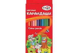 Colored pencils Cartoons range, 12 colors. ..