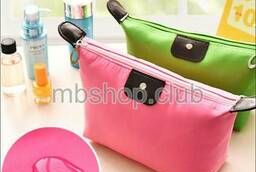 Cosmetic bag colored, 22 * 7 * 16 cm (green, orange. ..