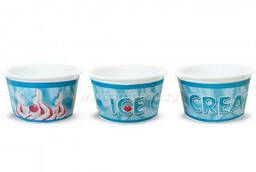 Ice cream bowl 140 ml foamed polystyrene ICE. ..