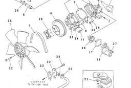 Крыльчатка вентилятора двигателя Nissan K21