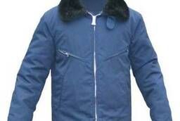 Mens jacket demi-season engineer -mechanics blue