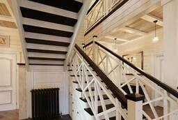 Лестница для дома в стиле фахверк