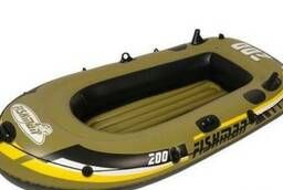 Лодка надувная Fishman 200 set (весла и насос в комплекте)