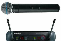 Микрофон SHURE PGX24/BETA58 проф. радиосистема.