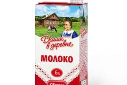 Молоко Домик в деревне 6%