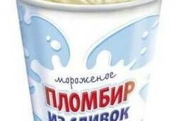 Мороженое пломбир на сливках 1 кг ГОСТ