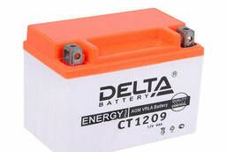 Мото Аккумулятор Delta СТ1209 (9А), 150х86х108