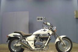 Motorcycle cruiser chopper Honda Magna 250 S Type mileage 19. ..