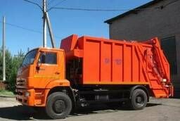 Garbage truck with rear loading KO-427-52