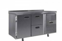 Низкотемпературный холодильный стол НХС-600-3 с дверьми и ящ