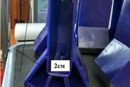 Ножка стабилизатора 82х20мм обливная (синяя)