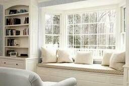 Window-bed, sofa-window, bed on the windowsill