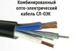 Опто-электрический кабель СЛ-ОЭК-ОКМБ-03НУ-4Е2нг-LS 2х1, 0