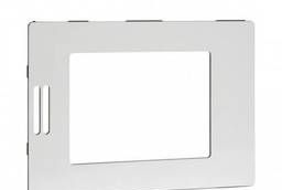 Панель лицевая глянцевая полупрозрачная белая SE8000. ..