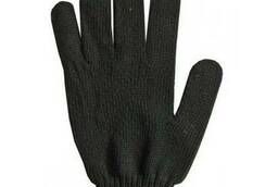 Перчатки трикотажные 5-ти нитка черные