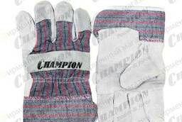 Перчатки защитные Champion C1000 кожаные