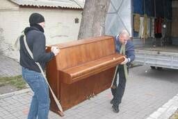 Перевозка пианино в Краснодаре. Такелаж.