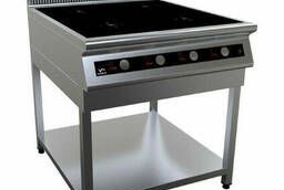 Induction cooker on an open stand 4 burners I9-4S