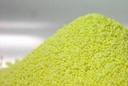 We produce technical granulated sulfur