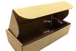 Самосборная коробка 15х7х3, 5 см.