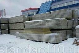 Sandwich wall panels for mineral wool 100 mm