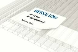 Сотовый поликарбонат Berolux 10 мм прозрачный