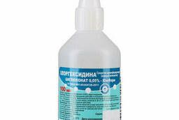 Disinfectant Chlorhexidine aqueous solution. ..