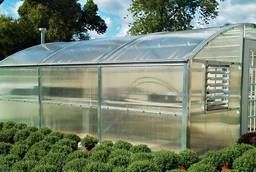 Polycarbonate greenhouse (colorless)