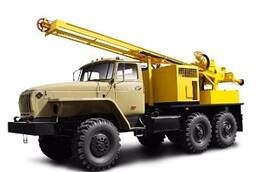 URB-2A-2 drilling rig on the Ural chassis -4320 or KamAZ-43114