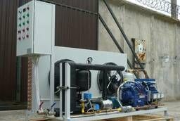 Installations for cooling water, process fluids.