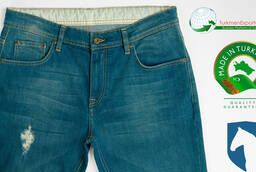 Высококачественные мужские джинсы оптом на экспорт