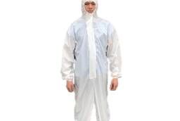 Protective suit (overalls) made of rubberized fabric